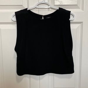 XXS Babaton sleeveless crop blouse